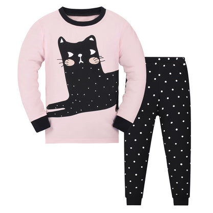 Boys & Girls Long Sleeve Pajama Set - Homewear Sleepwear